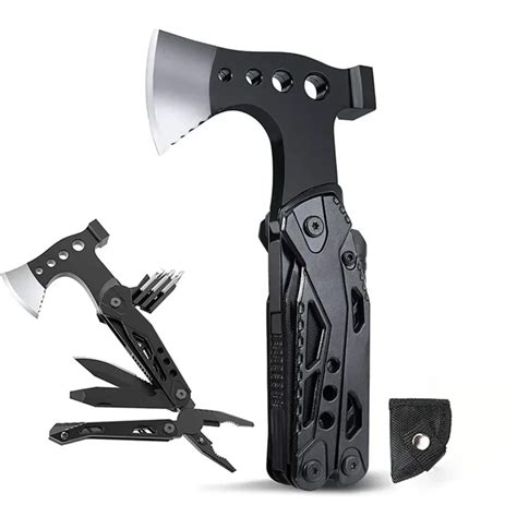 Multitool Survival Axe Alicadores Camping Martelo Do Machado Ferramenta