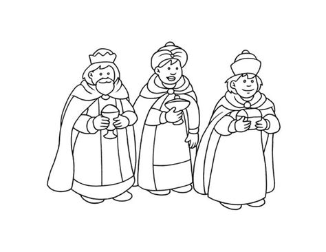 Biblical Magi Coloring Pages