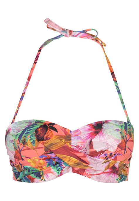 Cyell Bikini Top Tropical Coral Meer Info Via Kledingwinkel Nl