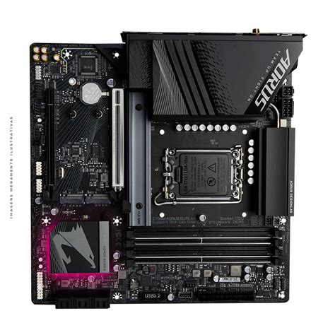 Placa M E Gigabyte Z M Aorus Elite Ax Z M Aorus Elite