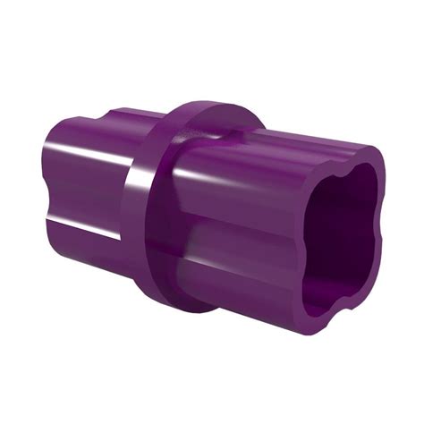 Formufit In Furniture Grade Pvc Internal Dome Cap In Purple