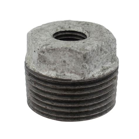 Reductor Bushing De Hierro Galvanizado 1 A 1 4 In Reductores Bushing