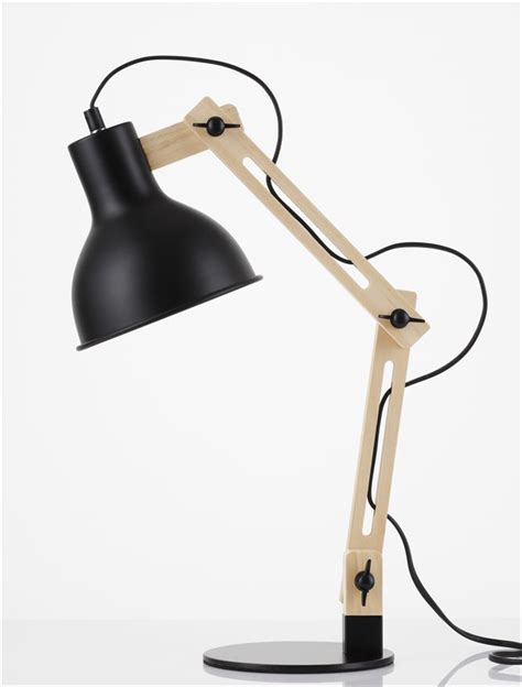 Nova Luce Floor Table Luminaires Grou Matt Black Metal Wood