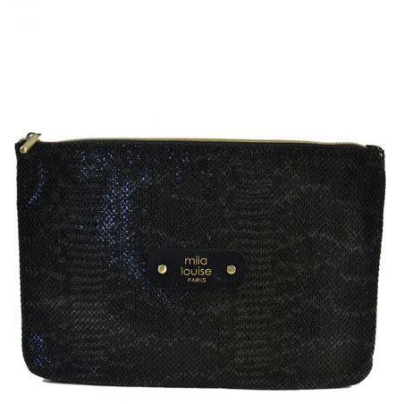 Mila Louise Poch Gm Ca Trousse De Sac Et Cosm Tique Noir