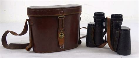 Cased Carl Zeiss 8 X 30 Deltrenten Binoculars Griffin Militaria