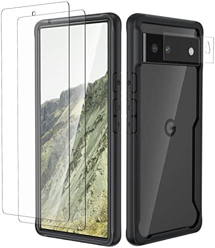 ORETECH Coque Compatible avec Google Pixel 6 avec 2 Verre Trempé