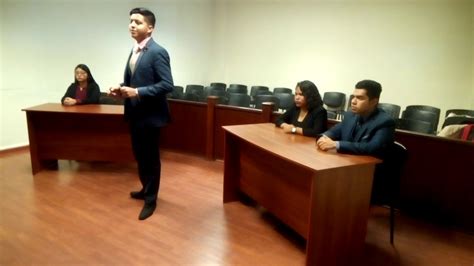 Equipo Ius Semper Loquitur Iii Concurso Nacional De Juicio Oral Y Audiencias Preliminares Youtube