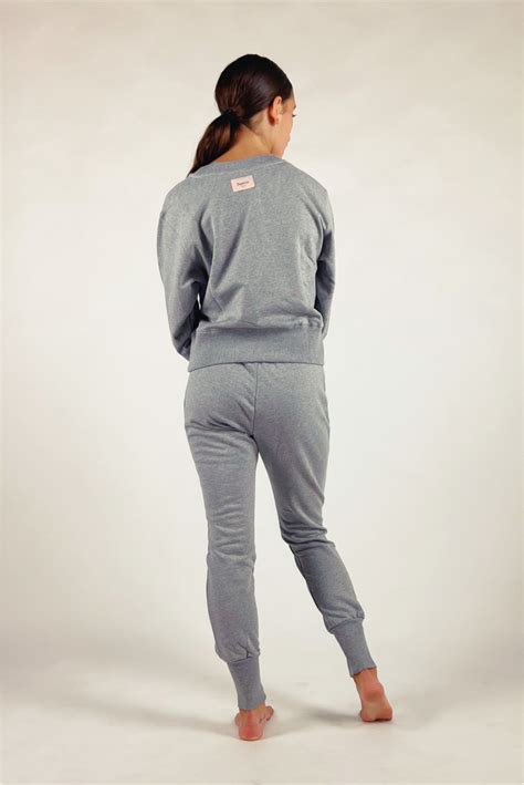 Repetto Dance Jogging Suit Grey S0563 Mademoiselle Danse