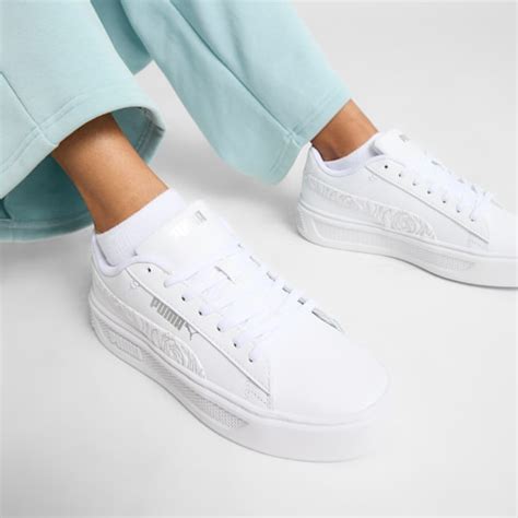 Smash V3 Platform Womens Sneakers Puma