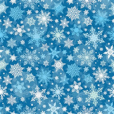 Snowflake Repeat Pattern Illustrations Royalty Free Vector Graphics