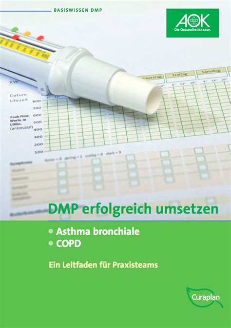 DMP Leitfäden für Ärzte und Praxisteams AOK Gesundheitspartner