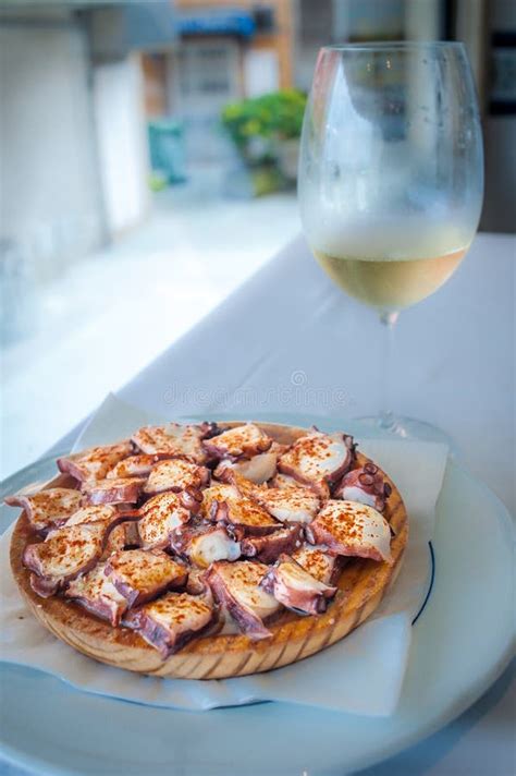 Galician Style Octopus Pulpo A La Gallega Stock Photo Image Of