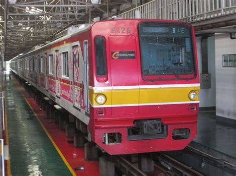 Uji Coba Krl Seri 6000 Eks Tokyo Metro 6126f