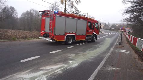 Kolizja Na Drodze Wojew Dzkiej W Miejscowo Ci Niekursko Komenda