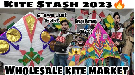 Wholesale Kites Market Batala Kite Stash2023 Starting Rs 1