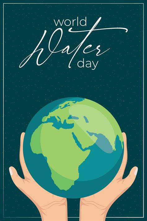 world water day poster 10850702 Vector Art at Vecteezy