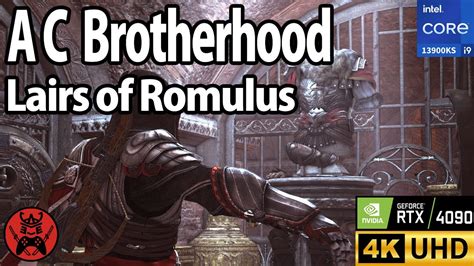 All Lairs Of Romulus Walkthrough Armor Of Brutus Assassin S Creed