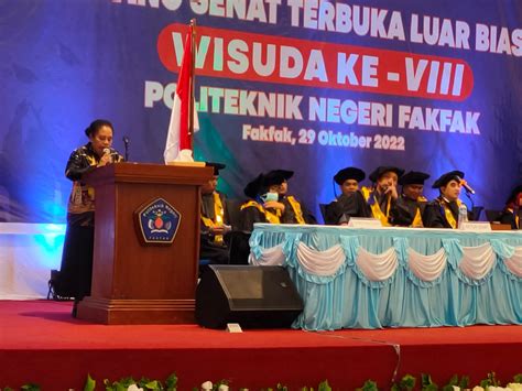 Wakil Bupati Ikuti Sidang Senat Terbuka Luar Biasa Dan Wisuda Ke Viii