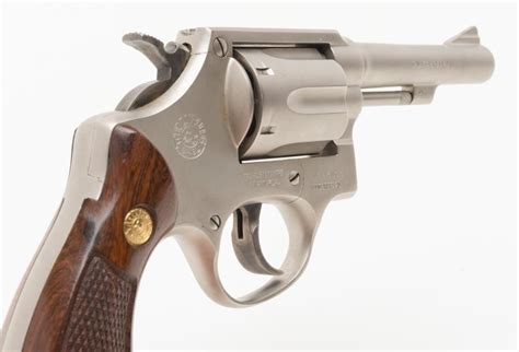 Taurus DA revolver, .38 Special cal., 4” barrel, brushed nickel finish ...