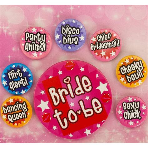 Button Set Jga Junggesellinnenabschied Braut Hochzeit Bride To Be