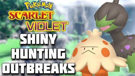 Live Shiny Hunting Mass Outbreaks In Pokemon Scarlet And Violet Youtube