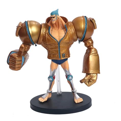 Anime One Piece DXF The Grandline Men Film Gold Franky PVC Action