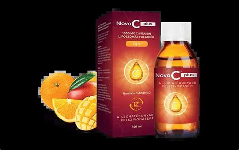 Novo C Plus liposzómás c vitamin folyadék 150ml patika akcio hu