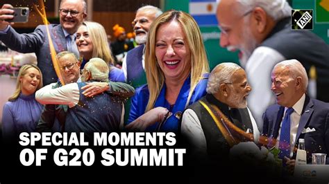 G20 Summit From Pm Modi Pm Melonis Laughter To “aww” Moment With Australian Pm Special