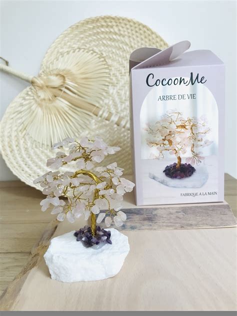 Arbre De Vie En Quartz Rose Cocoon Me