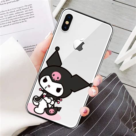 Kuromi Cartoon Soft TPU Phone Case KawaiiMerch