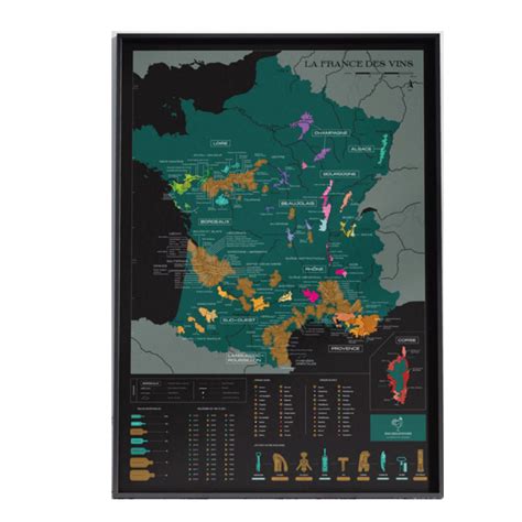 Carte du vin à gratter