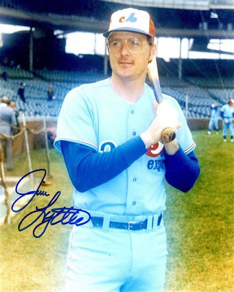 AUTOGRAPHED JIM LYTTLE 8x10 Montreal Expos Photo Main Line Autographs