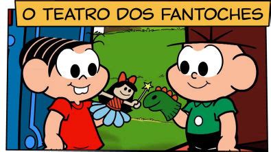 O Teatro de Fantoches Turma da Mônica Educação Infantil