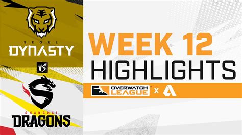 Seoul Dynasty VS Shanghai Dragons Overwatch League 2021 Highlights