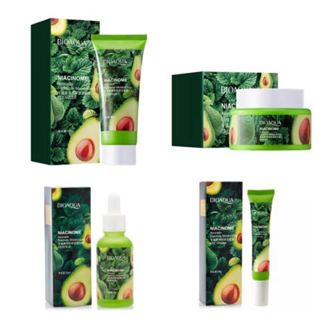 Kit Skincare Niacinamida Aguacate Bioaqua Kroma Space