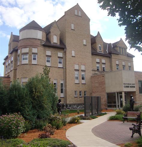 Yellow Medicine County Courthouse Granite Falls Minnesota A Photo