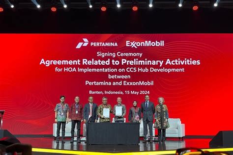 Pertamina Dan ExxonMobil Akan Kembangkan CCS Hub Di WK OSES Energi