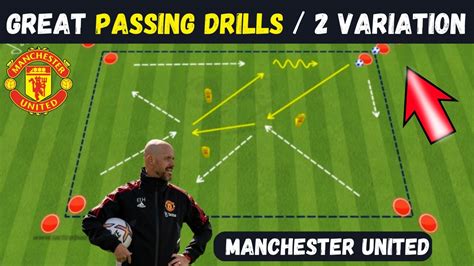 Manchester United Great Passing Drills 2 Variation Youtube