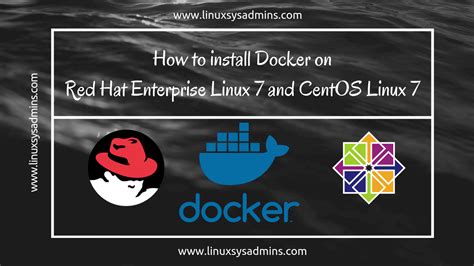 How To Install Docker Container On Rhel And Centos Linux