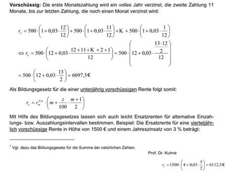 Mathe Formeln Ersatzrentenrechnung Flashcards Quizlet