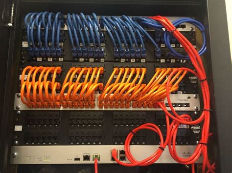 Patch panel / Switch | Data network, Patch panel, Cable management