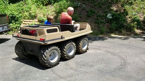 6 Wheel Amphibious Vehicle 6 Year Old Finny Freddy Youtube