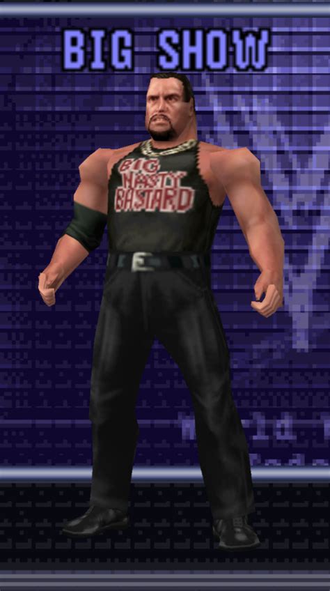 No Mercy 64 CAW S The Year 2000 Series WWF Superstar The Big Show