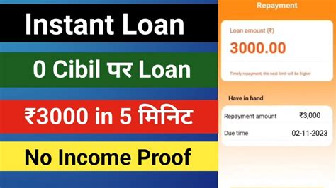 Today New Loan App With Proof Without CIBIL Score Loan Without