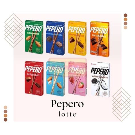 Lotte Pepero Almond Choco Cookie White Cookie Lazada Ph