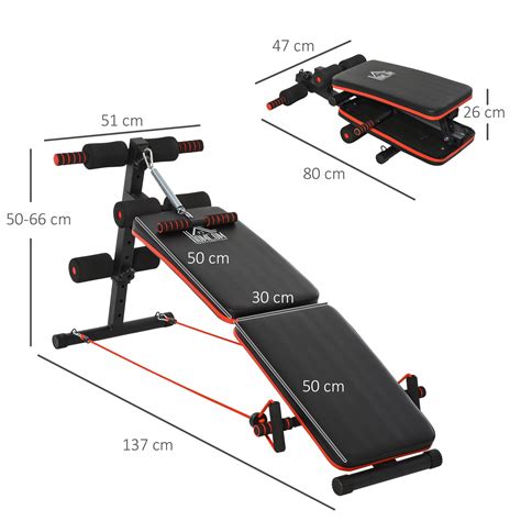 Banc De Musculation Pliable Multifonction Banc Fitness Sit Up Sangles D