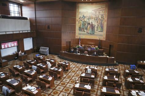 Empty Senate Chamber