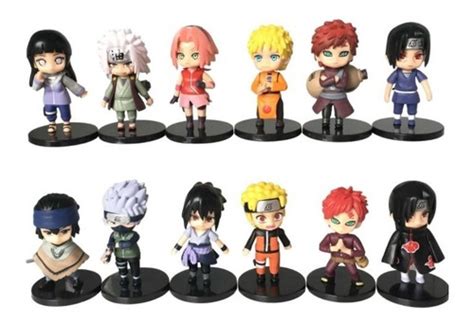 Figuras De Naruto Shippuden Anime 8cm Kawaii De Pvc Cuotas sin interés