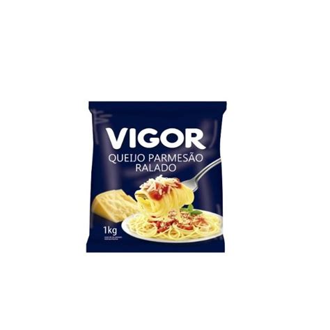 QUEIJO RALADO VIGOR PACOTE 1KG Deskontão Atacado