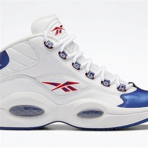 Reebok Shoes Reebok Classics Question Mid Allen Iverson Blue Toe Og Basketball Men Gx227